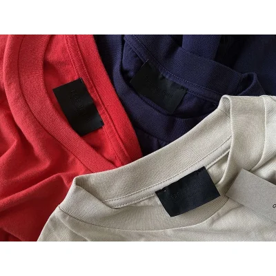 Футболка Fear Of God Number Seven With Patch "Red" фото № 4