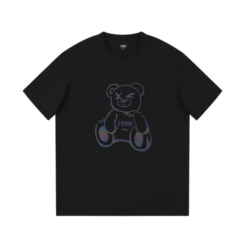 Футболка Fendi Reflective Bear "Black"