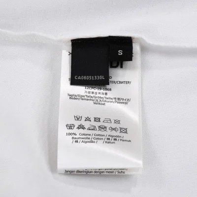 Футболка Fendi Bear Hugs "White" фото № 8