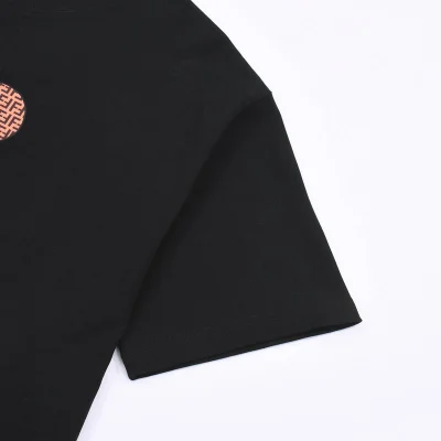 Футболка Fendi With A Sporty Print "Black" фото № 5
