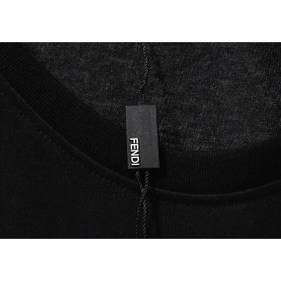 Футболка Fendi Plain "Black" фото № 3 Футболка Fendi Plain "Black" фото № 3