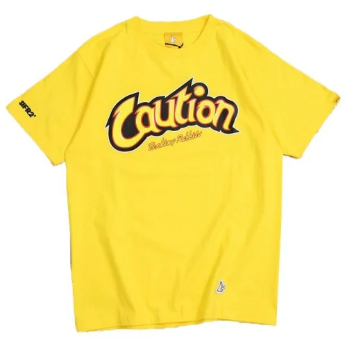 Футболка FR2 Text Caution "Yellow"
