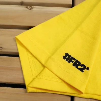 Футболка FR2 Text Caution "Yellow" фото № 2