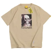 Футболка FR2 Smoking Skull "Beige"