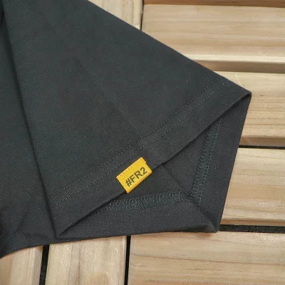 Футболка FR2 Logo Front And Two Rabbits With Hearts Back "Black" фото № 6