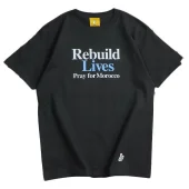 Футболка FR2 Front Inscription Rebuild Lives "Black"