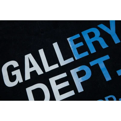 Футболка Gallery Dept Base With Logo "Black" фото № 8