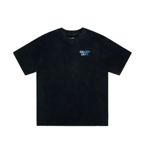 Футболка Gallery Dept Base With Logo "Black"
