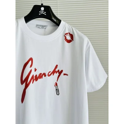 Футболка Givenchy Fatal Kiss "White" фото № 3