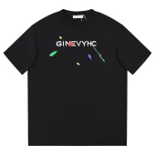 Футболка Givenchy With A Cracked Logo "Black"