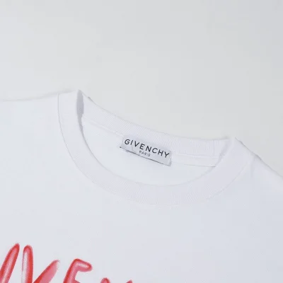 Футболка Givenchy Fashion Logo "White" фото № 6