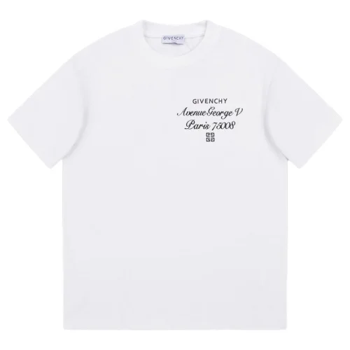 Футболка Givenchy Paris 75008 "White"