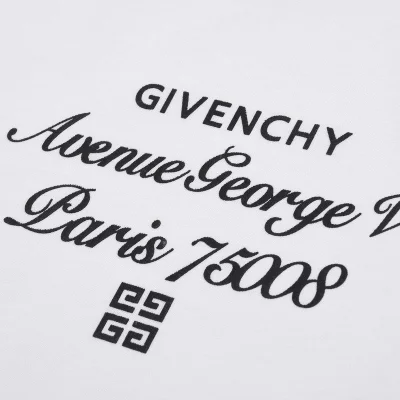 Футболка Givenchy Paris 75008 "White" фото № 4 Футболка Givenchy Paris 75008 "White" фото № 4
