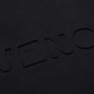 Футболка Givenchy Company Logo "Black" фото № 5