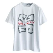 Футболка Givenchy Crooked Logo "White"