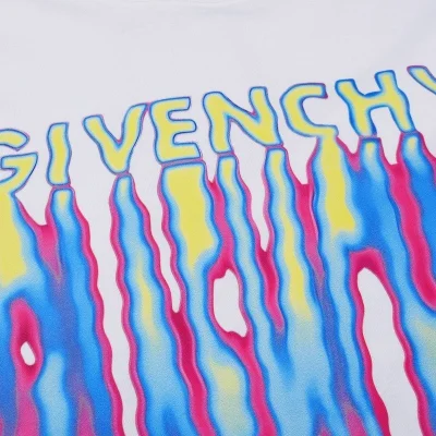 Футболка Givenchy With Bright Brand Logo - Cotton "White" фото № 4