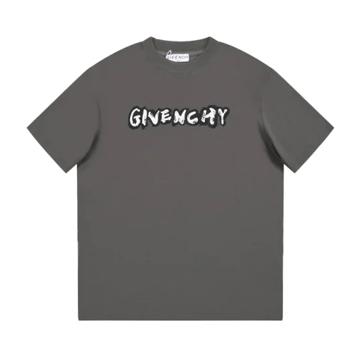 Футболка Givenchy With Decorative Logo "Gray"