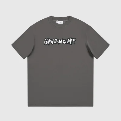 Футболка Givenchy With Decorative Logo "Gray" фото № 7