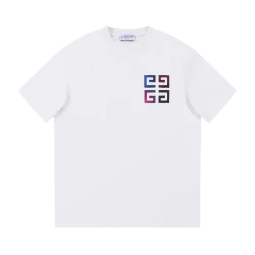 Футболка Givenchy With Gradient Logo "White"