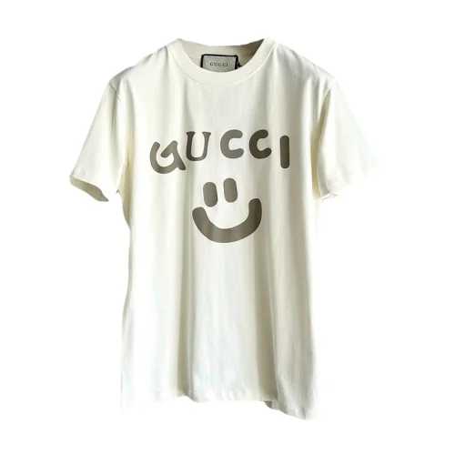 Футболка Gucci Logo And Smile "White"
