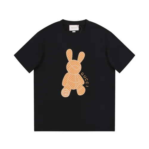 Футболка Gucci With A Cute Toy Print "Black"