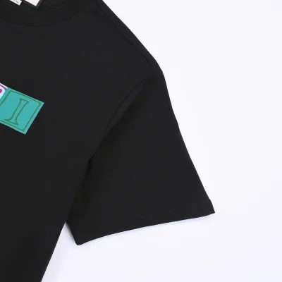 Футболка Gucci Cubes "Black" фото № 7