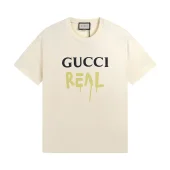 Футболка Gucci Inscription Real "Beige"