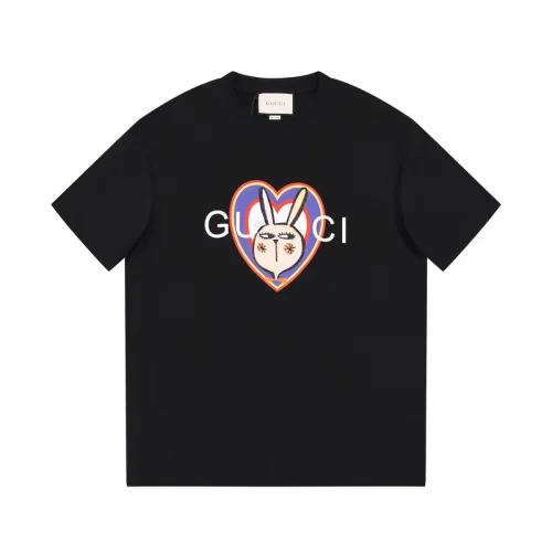 Футболка Gucci The Hare In The Heart "Black"