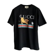 Футболка Gucci King Of The Beasts Print "Black"