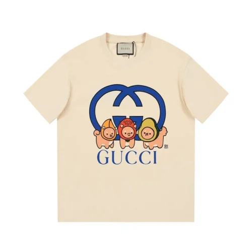 Футболка Gucci Three Friends "Cream"