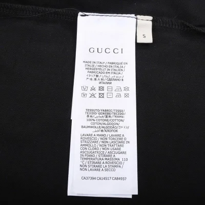 Футболка Gucci Print Lipstick "Black" фото № 2 Футболка Gucci Print Lipstick "Black" фото № 2