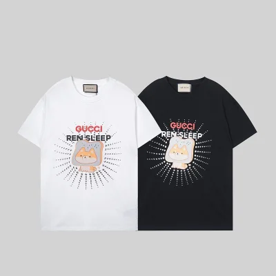 Футболка Gucci Ren Sleep "Black" фото № 2