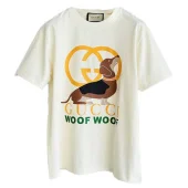 Футболка Gucci The Barking Dog "Cream"