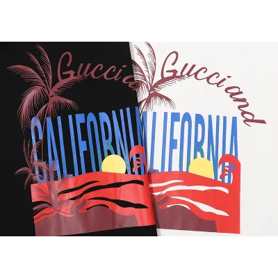 Футболка Gucci Red Sands Of California "Black" фото № 2