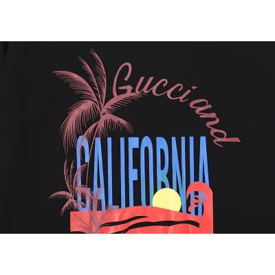 Футболка Gucci Red Sands Of California "Black" фото № 4