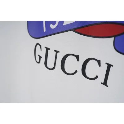 Футболка Gucci Red Logo With Ribbon "White" фото № 6