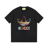Футболка Gucci X Adidas Bright Logo Brands "Black"