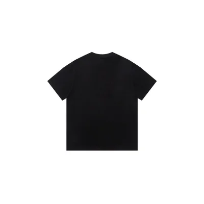 Футболка Gucci X Balenciaga With Rabbits On Blue Background "Black" фото № 5