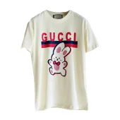 Футболка Gucci Cute Bunny Print "White"