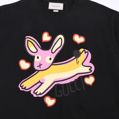 Футболка Gucci Love "Black" фото № 2