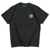 Футболка JBalvin Flower With Red Petals "Black"