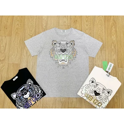 Футболка Kenzo Animal Roar "Gray" фото № 2
