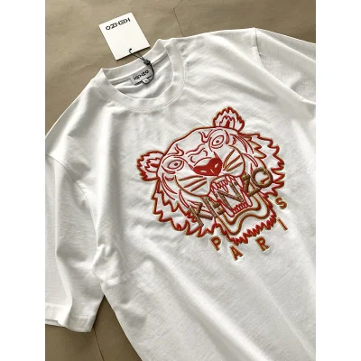 Футболка Kenzo the Roaring Lion "White" фото № 6
