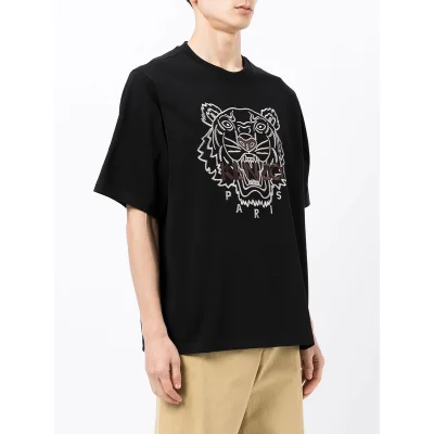 Футболка Kenzo Snarling Tiger "Black" фото № 3