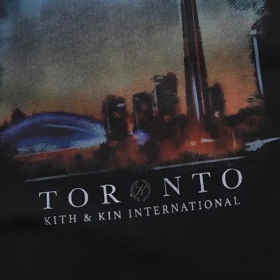 Футболка Kith Toronto "Black" фото № 4 Футболка Kith Toronto "Black" фото № 4