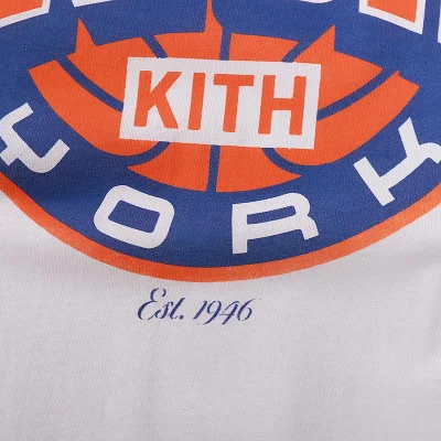 Футболка Kith New York Knicks Big "White" фото № 3