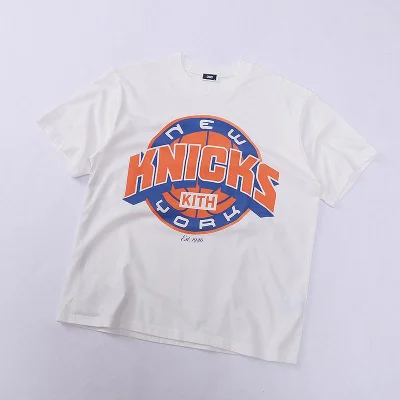 Футболка Kith New York Knicks Big "White" фото № 2