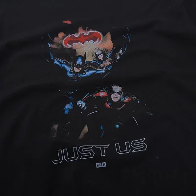 Футболка Kith JUST US Batman "Black" фото № 6