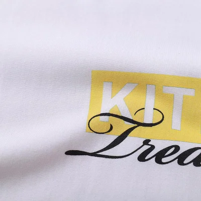 Футболка Kith Logo Treats Yellow "White" фото № 6