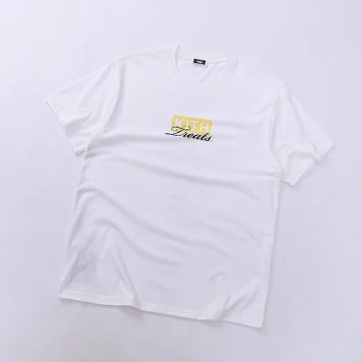 Футболка Kith Logo Treats Yellow "White" фото № 2